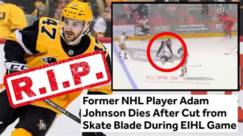 adam johnson hockey video youtube|youtube nhl hockey player dies.